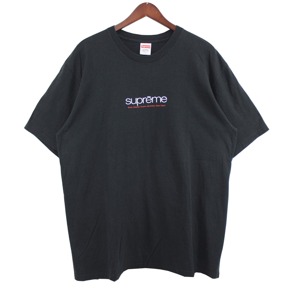 お気に入りの ファイブ シュプリーム Tee S/S Boroughs Five 21SS