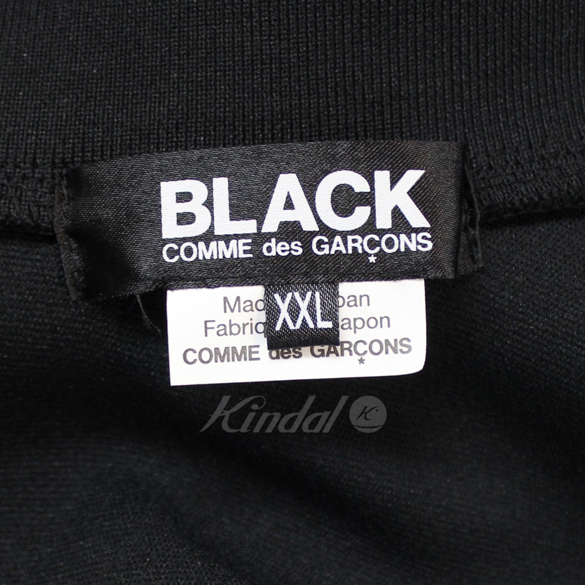 BLACK COMME des GARCONS(ブラック コムデギャルソン) 23SS トラックジャケット 1Z-T501 ブラック サイズ  XXL｜【公式】カインドオルオンライン ブランド古着・中古通販【kindal】