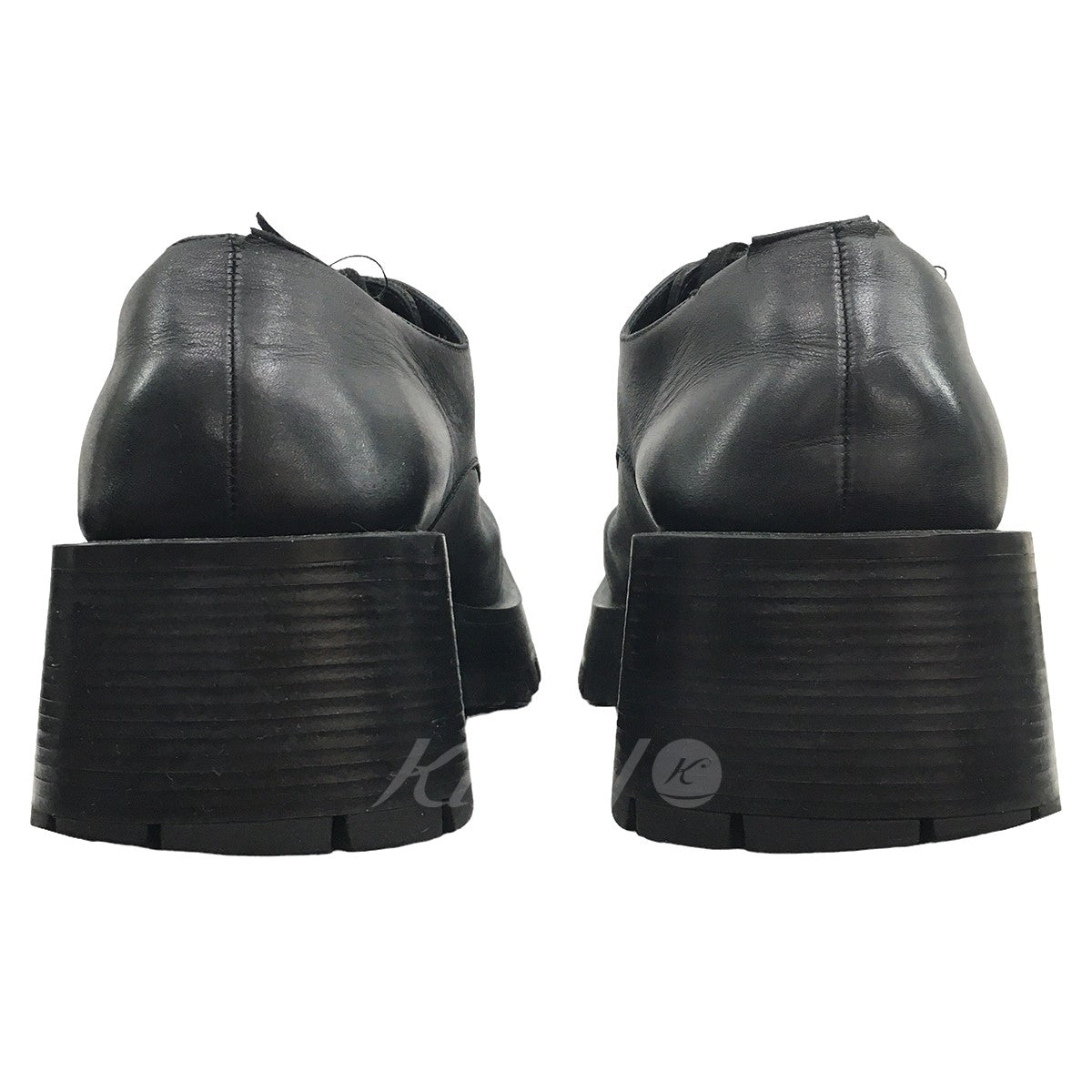 BALENCIAGA 古着・中古 Trooper Derbey Shoes 678410 トルーパー ダービー レザーシューズ