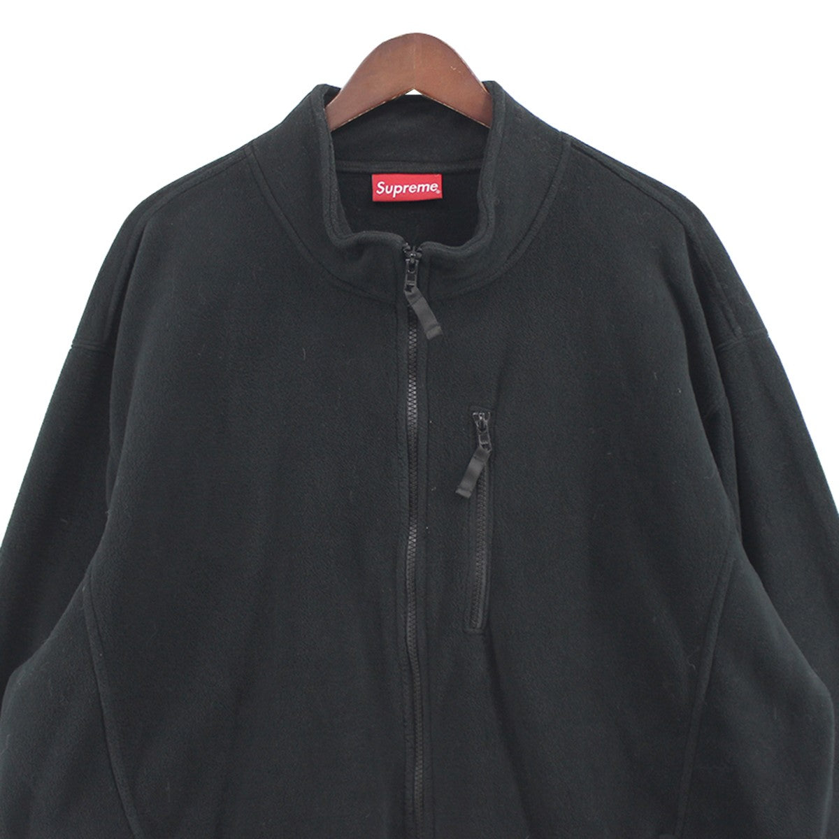 Supreme(シュプリーム) 22AW Polartec Zip Jacket ロゴ ポーラテック フリース ジャケット ブラック サイズ  XL｜【公式】カインドオルオンライン ブランド古着・中古通販【kindal】