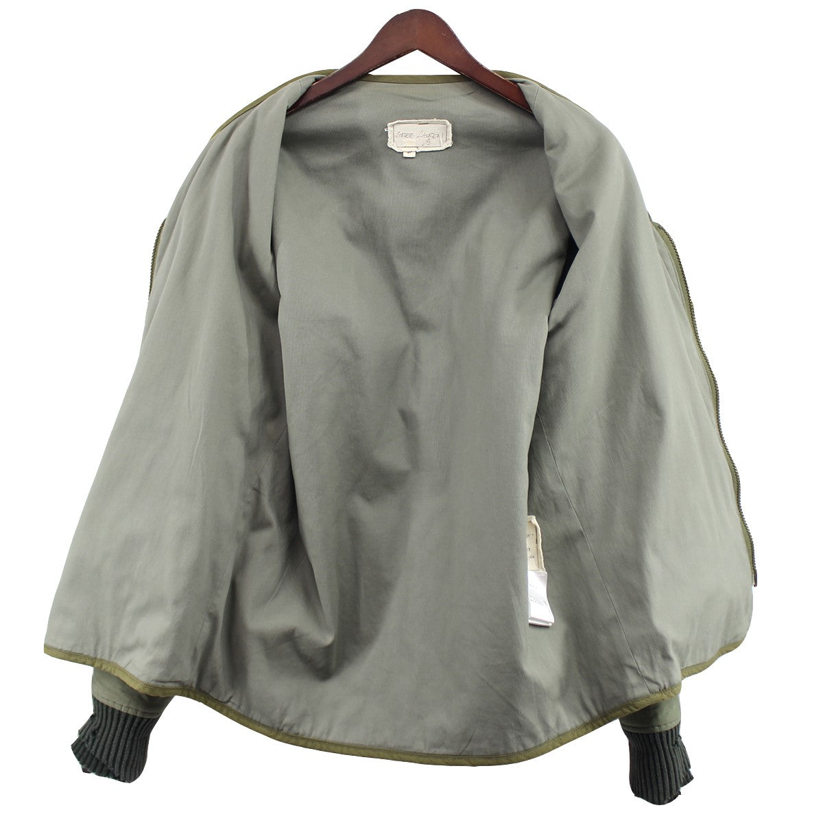 定価37万　グレッグ ローレン　GREG LAUREN アメリカ製　新品 GREG LAUREN(グレッグローレン) MODERN FLIGHT JACKET ユーズド加工