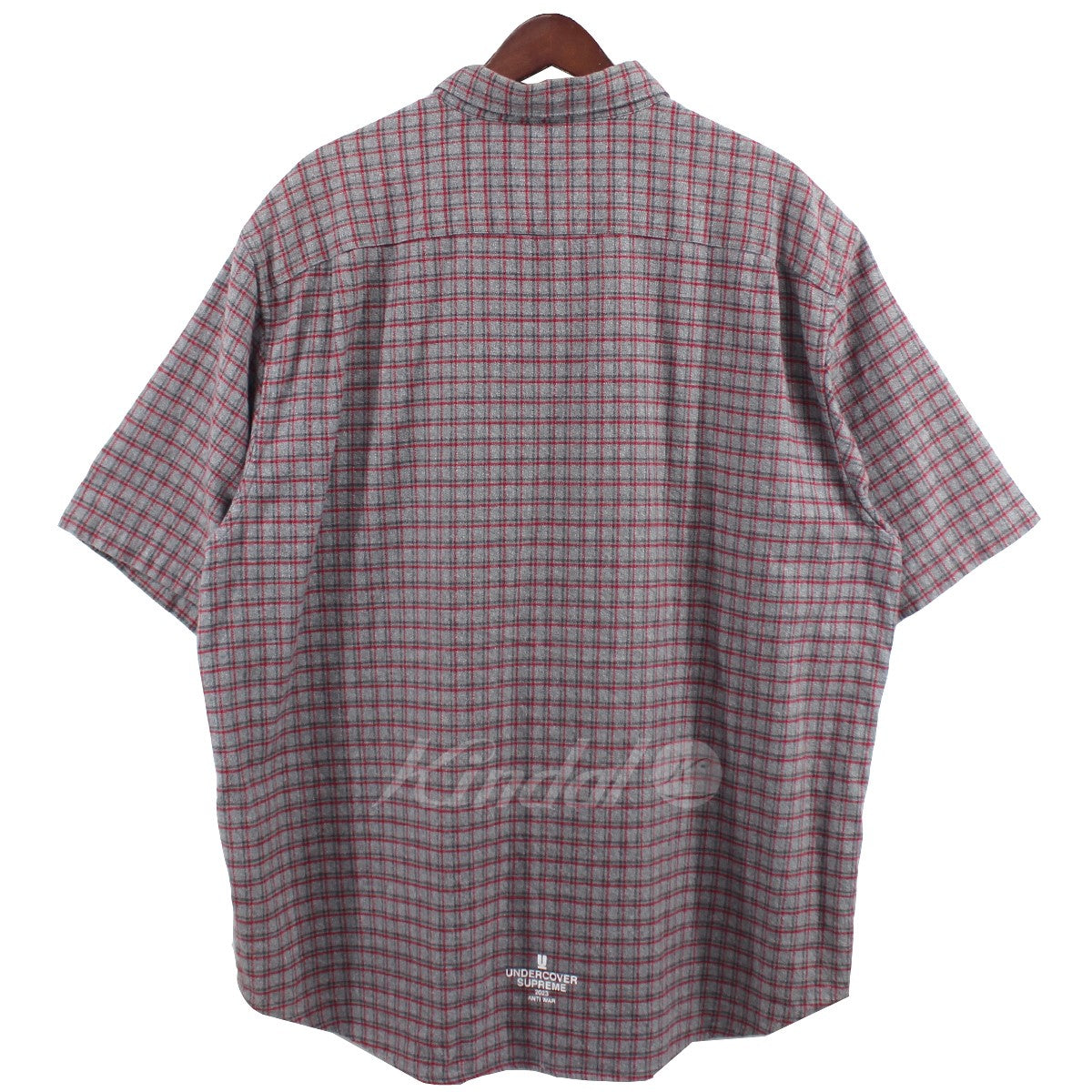 Supreme UNDERCOVER(シュプリーム アンダーカバー) 23SS S／S Flannel Shirt Grey Plaid チェック  フランネルシャツ グレー サイズ 15｜【公式】カインドオルオンライン ブランド古着・中古通販【kindal】