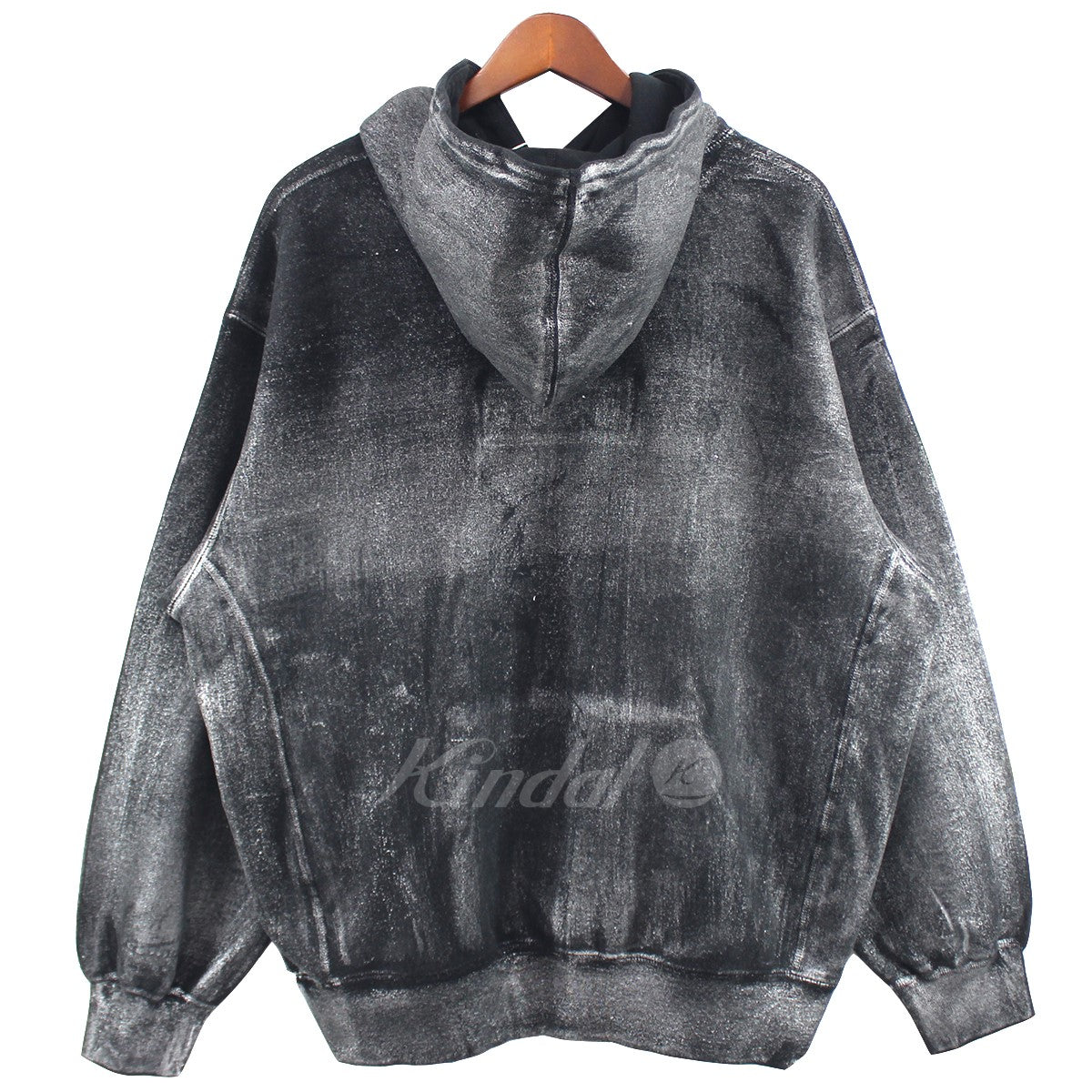 SUPREME × MM6 Maison Margiela 24SS MM6 Foil Box Logo Hooded Sweatshirt パーカー  ブラック サイズ M｜【公式】カインドオルオンライン ブランド古着・中古通販【kindal】