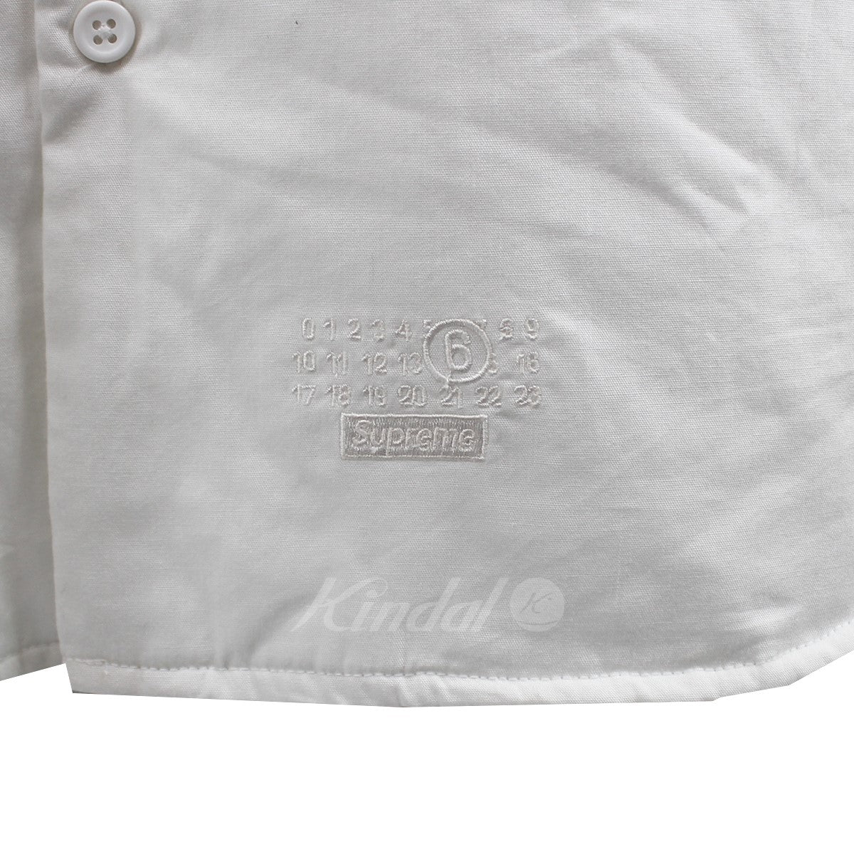 24SS MM6 Maison Margiela Padded Shirt ロゴ パデットシャツ
