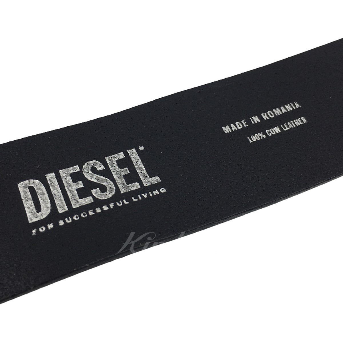 DIESEL(ディーゼル) B-1dr オーバル D ロゴ バックル ベルト ブラック サイズ 13｜【公式】カインドオルオンライン  ブランド古着・中古通販【kindal】