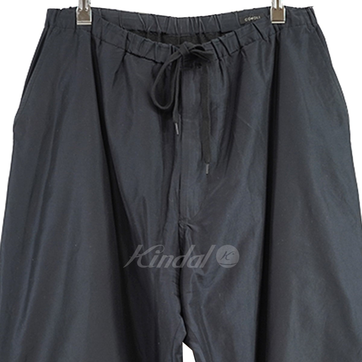 COMOLI(コモリ) 22SS コットンシルク トレーニングパンツ