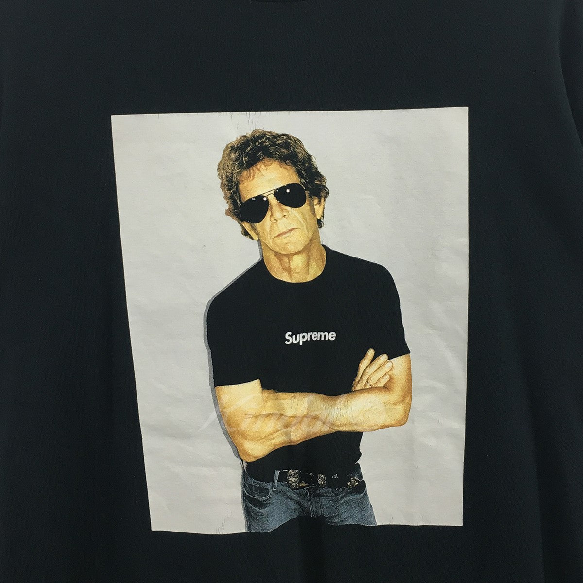 SUPREME(シュプリーム) 09SS Lou Reed Tee ルーリード フォト ロゴ Ｔシャツ