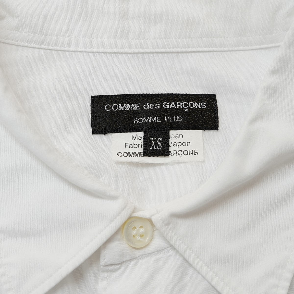 COMME des GARCONS HOMME PLUS(コムデギャルソンオムプリュス) 長袖シャツ PM-B003 AD2013 ホワイト サイズ  XS｜【公式】カインドオルオンライン ブランド古着・中古通販【kindal】