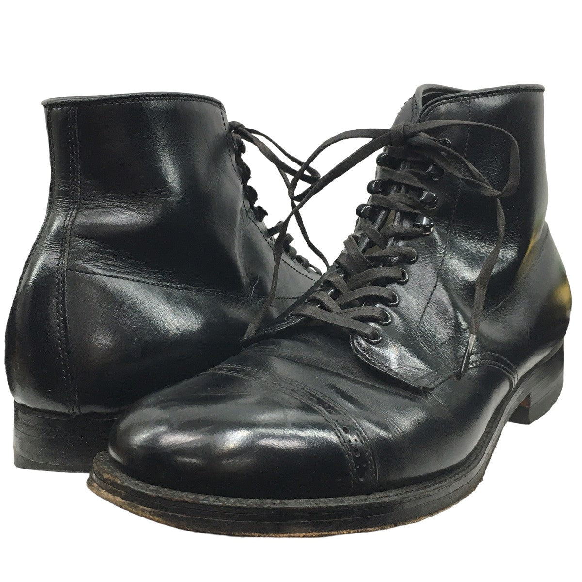 ALDEN(オールデン) Punched Cap toe Lace up Boots パンチド キャップ 