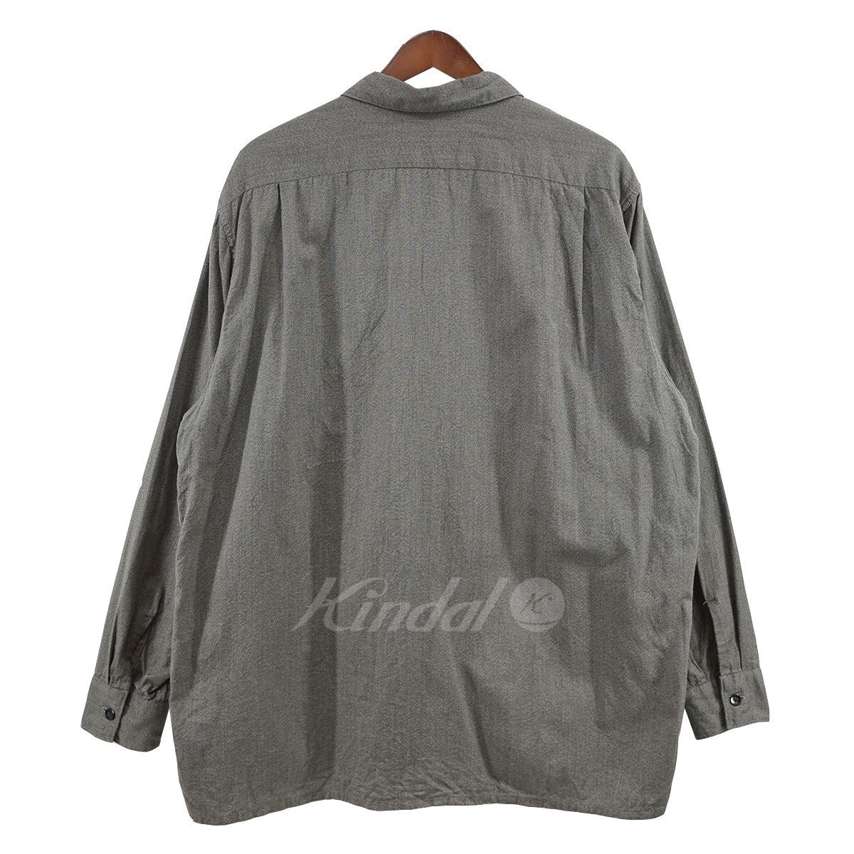 COMOLI(コモリ) 22SS ヨリ杢 オープンカラーシャツ v01-02020 定価 ...