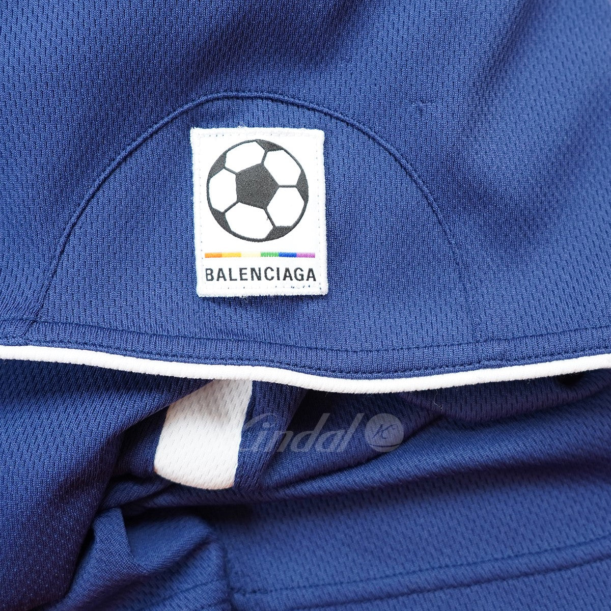 BALENCIAGA(バレンシアガ) 21FW JERSEY LOGO SOCCER TOP バレンシアガ