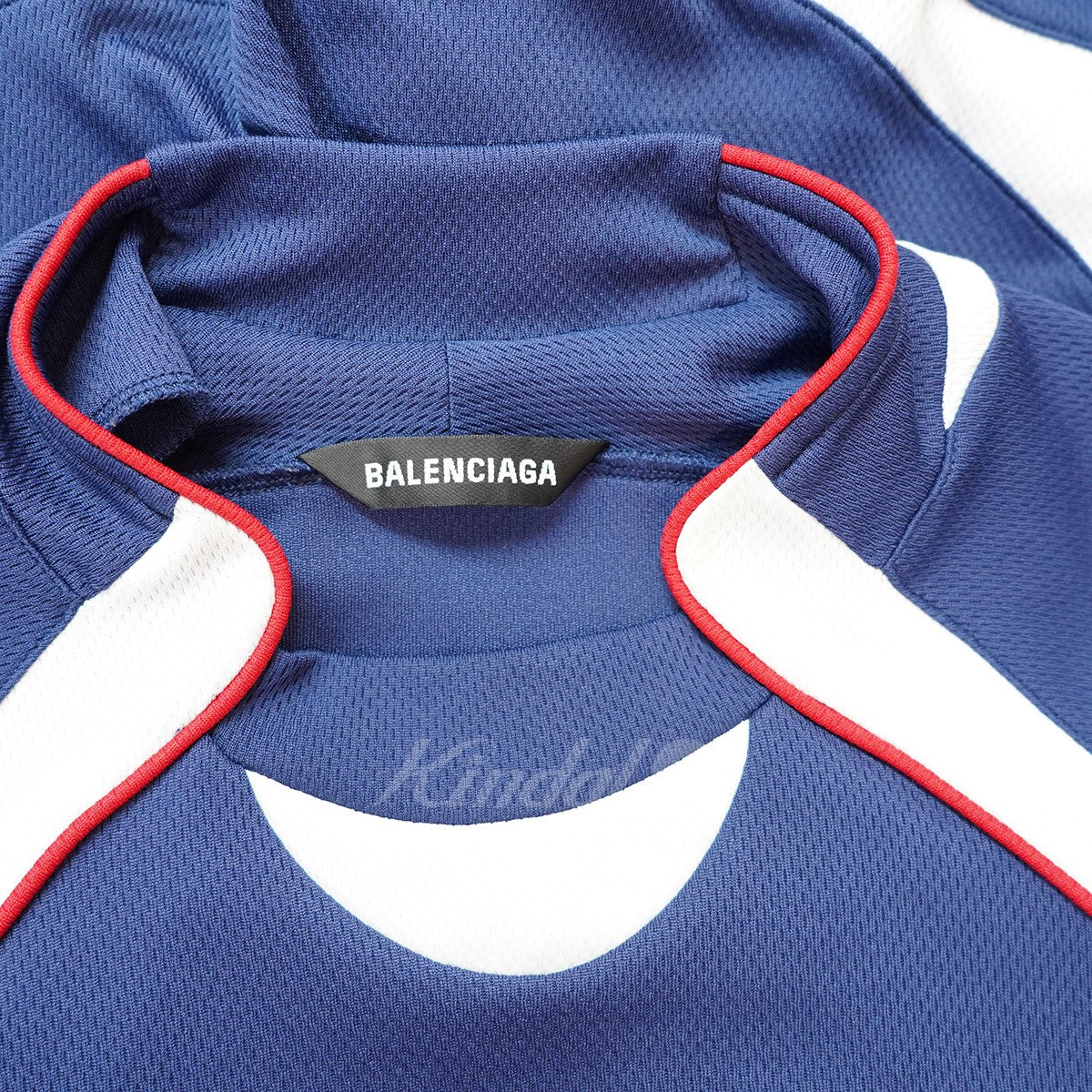 BALENCIAGA(バレンシアガ) 21FW JERSEY LOGO SOCCER TOP バレンシアガ