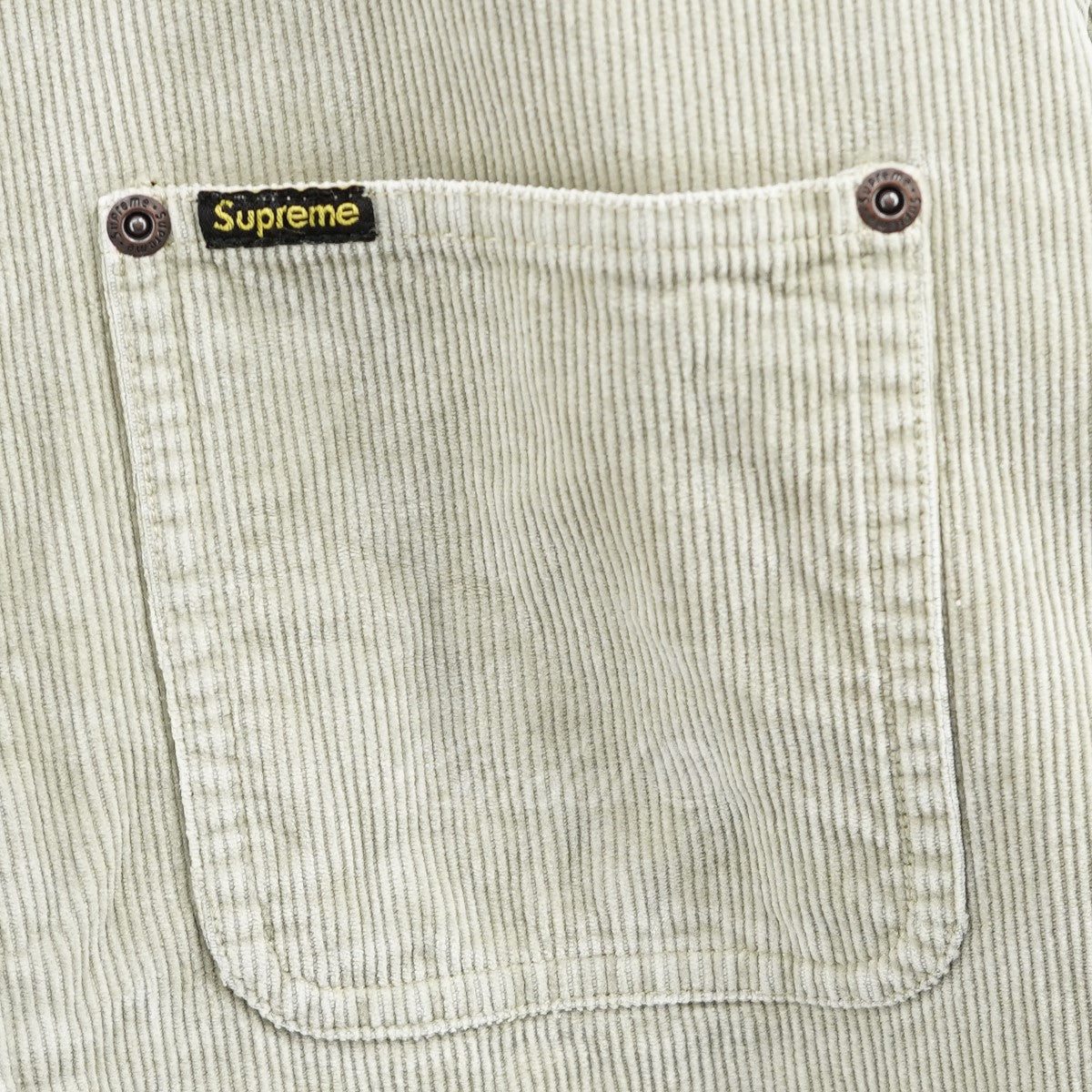 SUPREME(シュプリーム) 24SS Washed Corduroy Zip Up Shirt ...