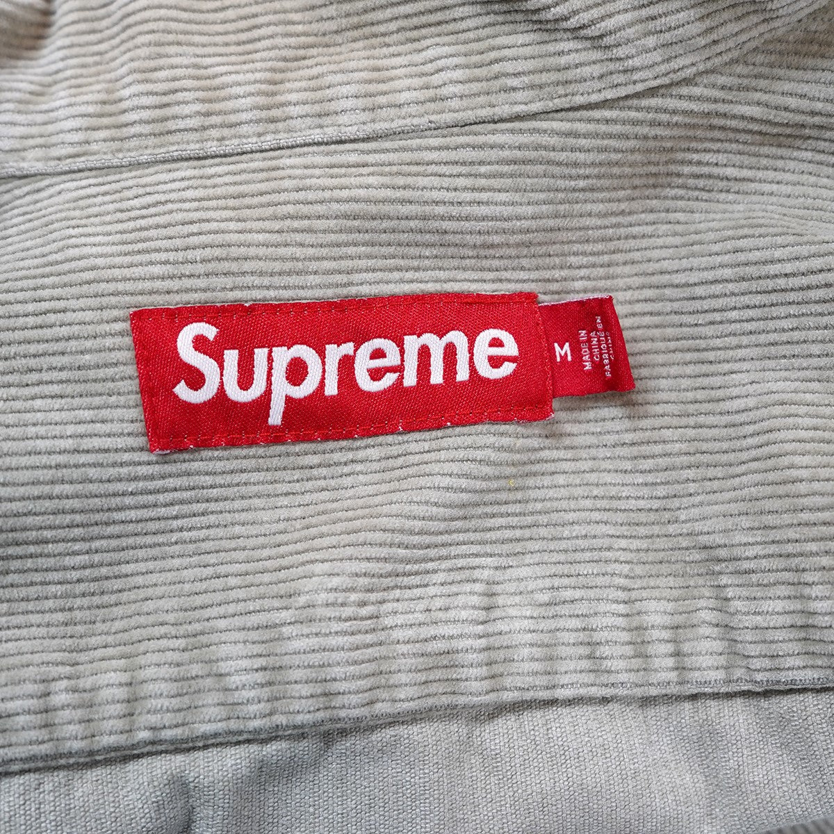 SUPREME(シュプリーム) 24SS Washed Corduroy Zip Up Shirt コーデュロイ シャツ タン サイズ  14｜【公式】カインドオルオンライン ブランド古着・中古通販【kindal】