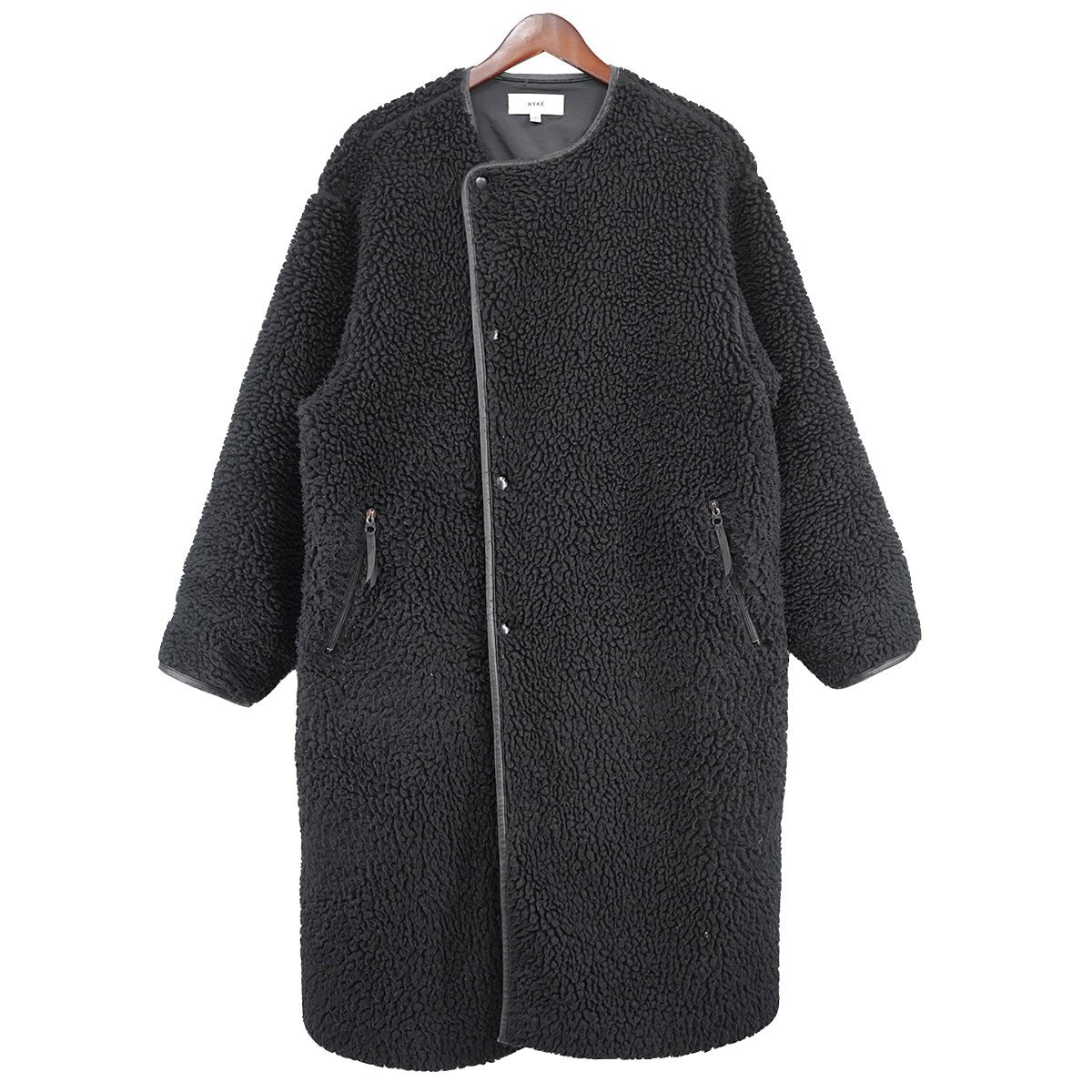 HYKE 古着・中古 FAUX SHEARLING COAT フェイク シアリング ボア　コート