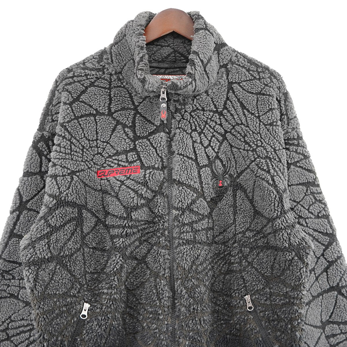 22AW Spyder Web Polar Fleece Jacket スパイダーウェブ ジャケット