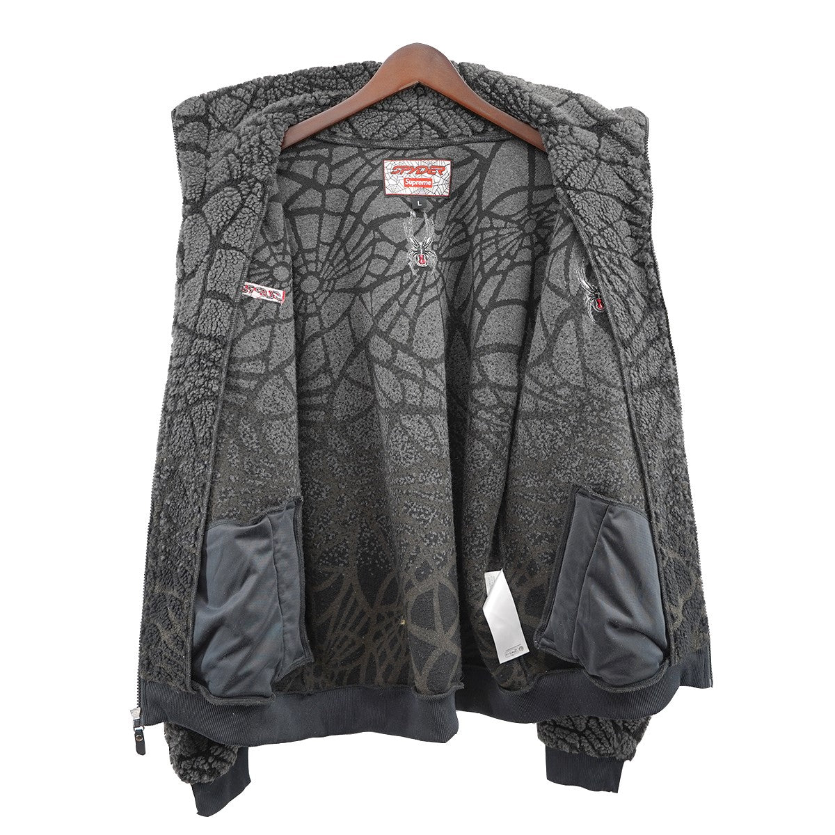 22AW Spyder Web Polar Fleece Jacket スパイダーウェブ ジャケット