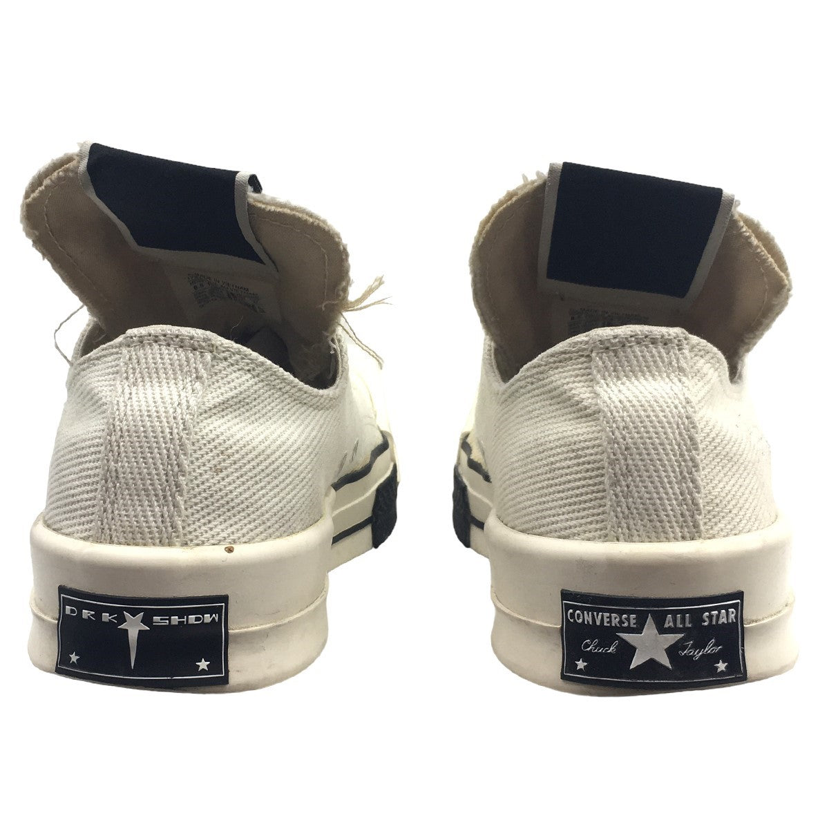 DRKSHDW Rick Owens(ダークシャドウ リックオウエンス) TURBODRK OX ターボダーク スニーカー DC02AX766  CTDR1/ G40766-CTD78U アイボリー調 サイズ 8 1/2 (約27CM)｜【公式】カインドオルオンライン  ブランド古着・中古通販【kindal】