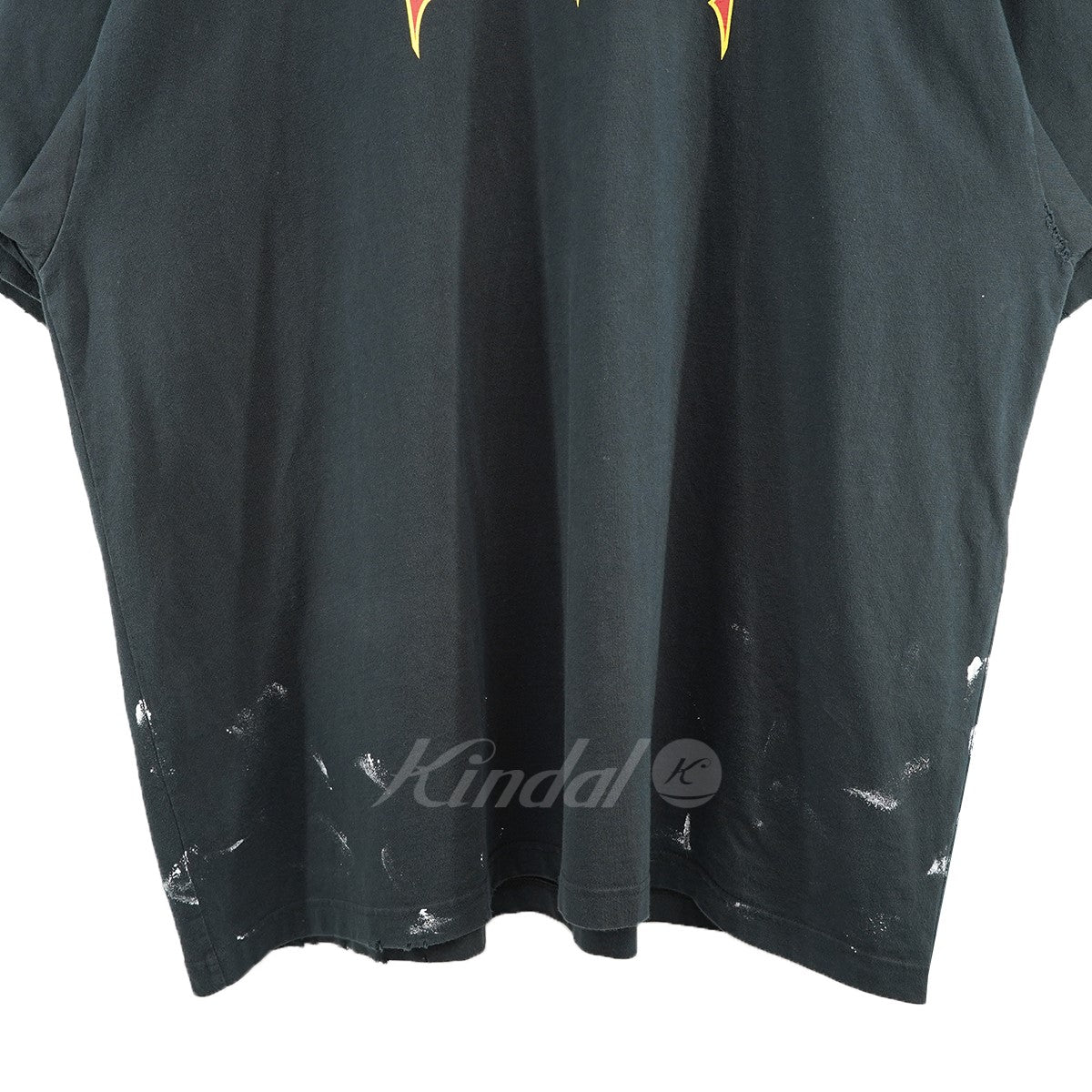 BALENCIAGA(バレンシアガ) 22SS METAL LOGO CRASHED SS TEE メタルロゴ Tシャツ