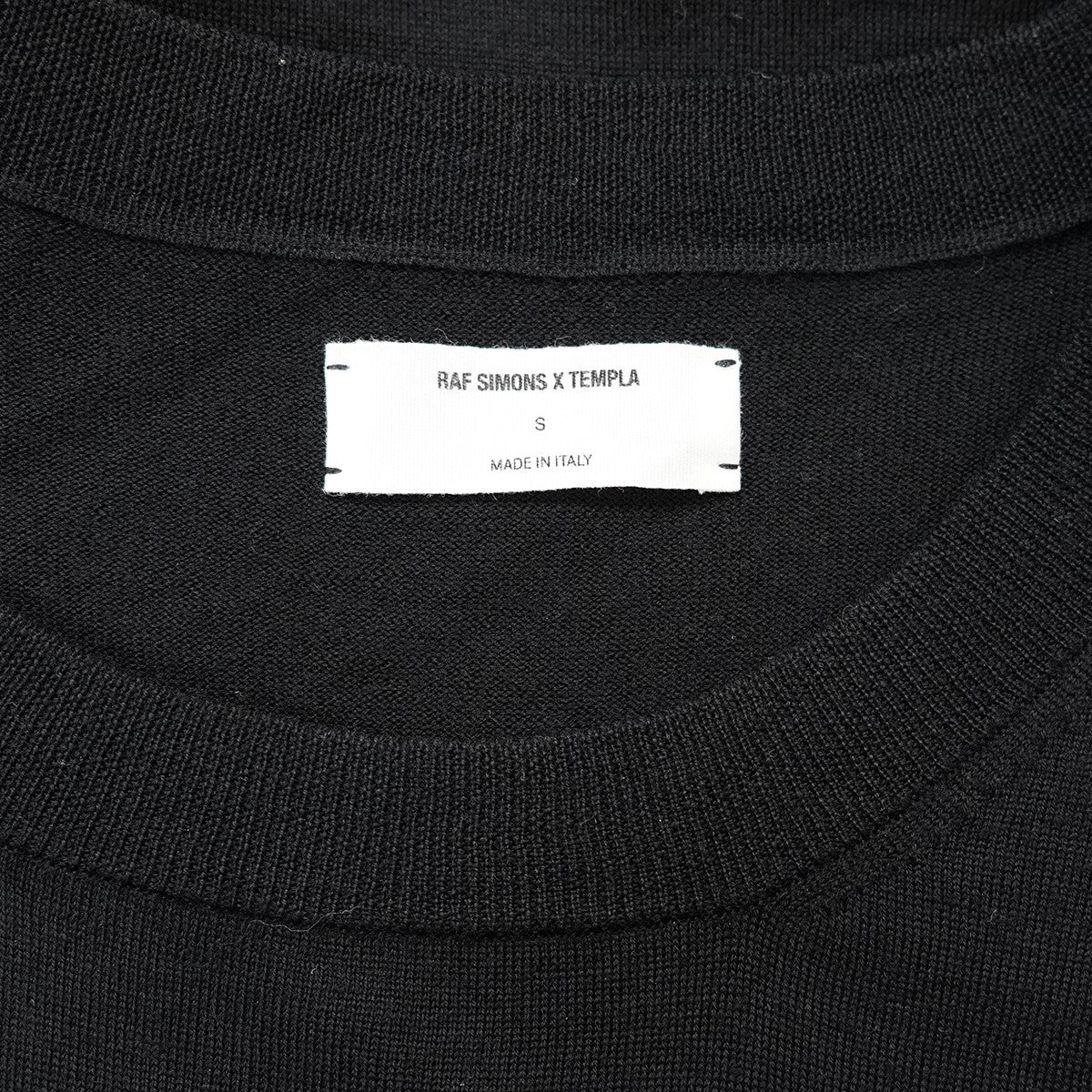 RAF SIMONS × TEMPLA 19AW Heroes rose T-shirt テープ 加工 オーバー 