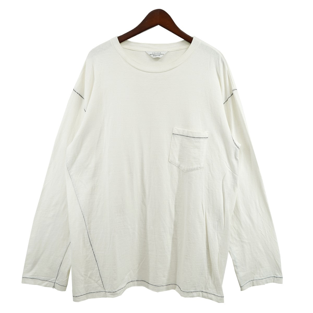 UNUSED(アンユーズド) Long-sleeve Pocket T-shirt ロングスリーブ 
