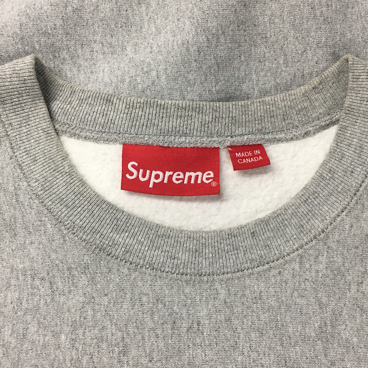 Supreme(シュプリーム) 15AW Box Logo Crewneck ボックスロゴ クルーネック スウェット グレー サイズ  M｜【公式】カインドオルオンライン ブランド古着・中古通販【kindal】