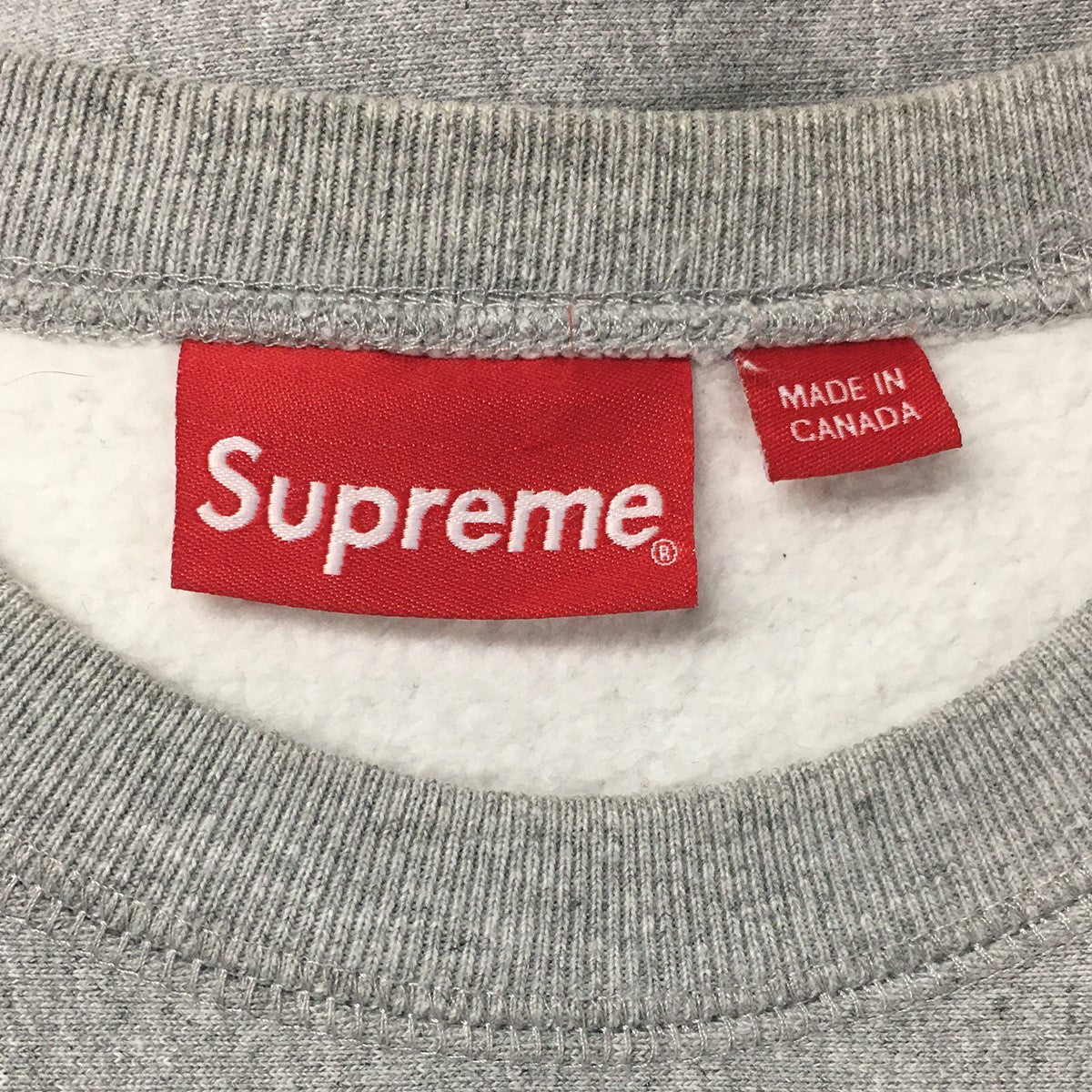 Supreme(シュプリーム) 15AW Box Logo Crewneck ボックスロゴ クルーネック スウェット グレー サイズ  M｜【公式】カインドオルオンライン ブランド古着・中古通販【kindal】