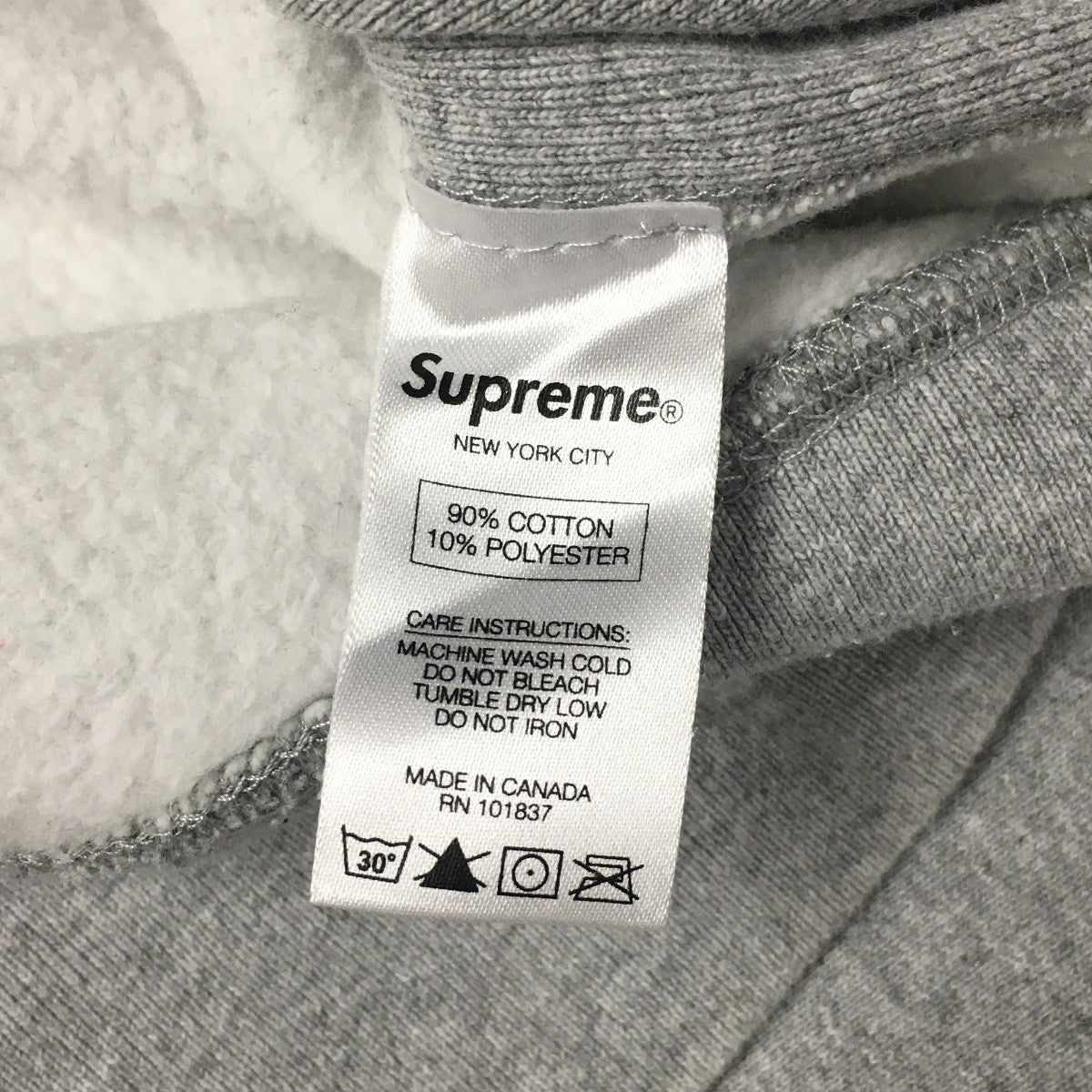 Supreme(シュプリーム) 15AW Box Logo Crewneck ボックスロゴ クルーネック スウェット グレー サイズ  M｜【公式】カインドオルオンライン ブランド古着・中古通販【kindal】