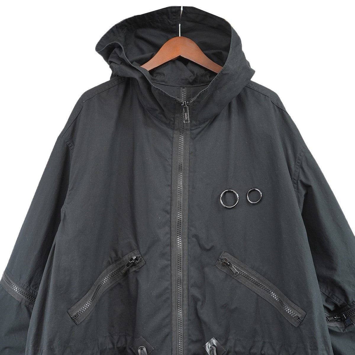 UNDERCOVER(アンダーカバー) 24SS CoウェザーZIPモッズコート 定価 132000円円 UC1D4302-2 ブラック サイズ  4｜【公式】カインドオルオンライン ブランド古着・中古通販【kindal】