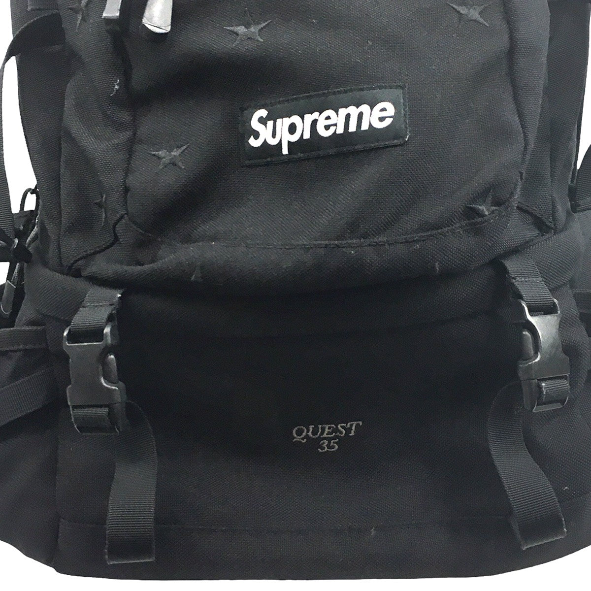 Supreme(シュプリーム) 13AW Stars Back Pack スターズ ロゴ バックパック リュック ブラック サイズ  14｜【公式】カインドオルオンライン ブランド古着・中古通販【kindal】