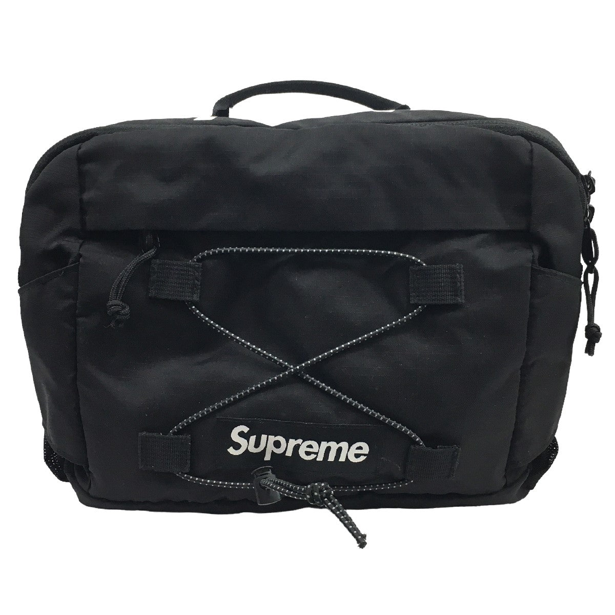 Supreme(シュプリーム) 17SS Waist Bag ロゴ ウエスト バッグ ブラック サイズ 14｜【公式】カインドオルオンライン  ブランド古着・中古通販【kindal】