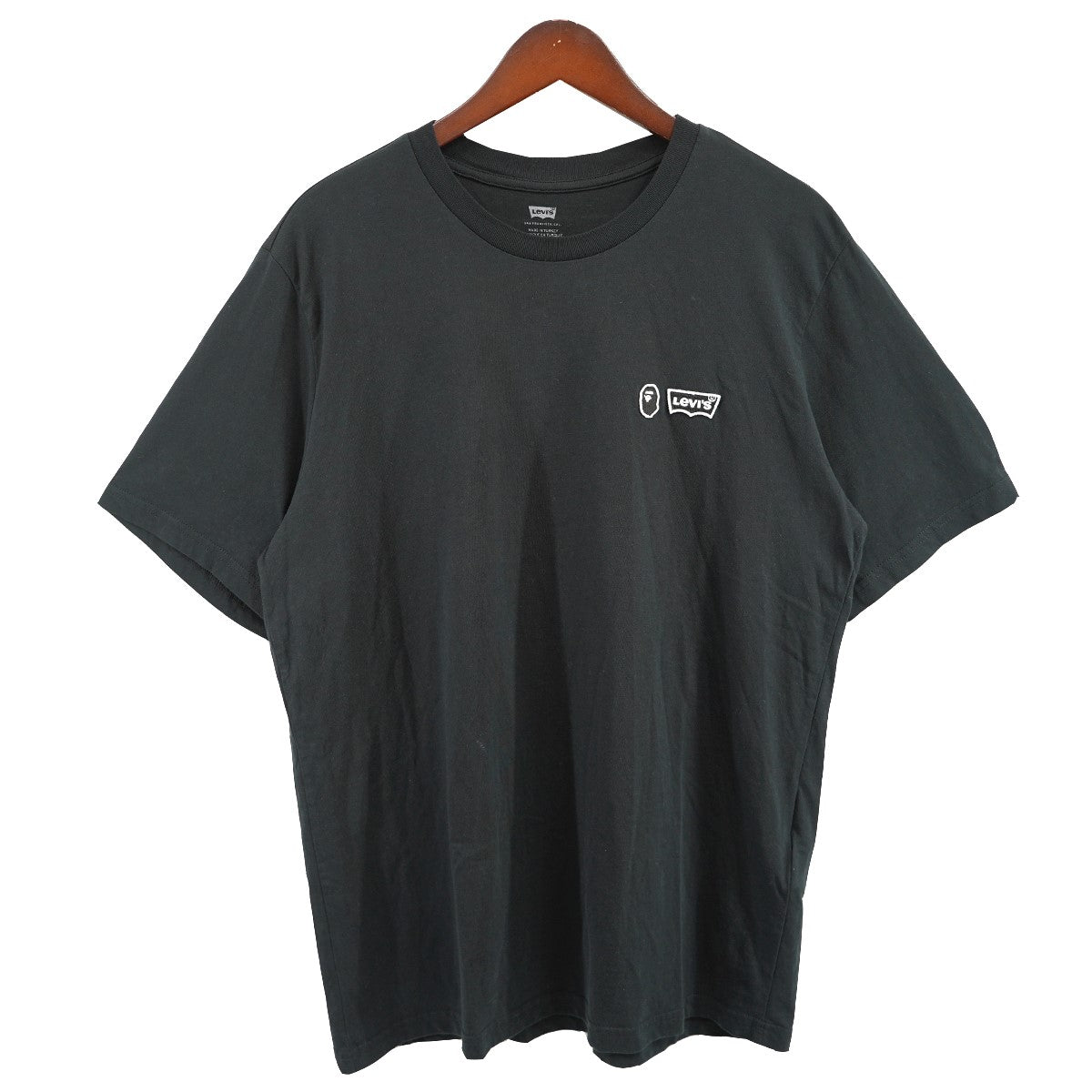 A BATHING APE×LEVI'S LEVI'S LEVIS コラボ ロゴ Tシャツ ブラック サイズ 16｜【公式】カインドオルオンライン  ブランド古着・中古通販【kindal】