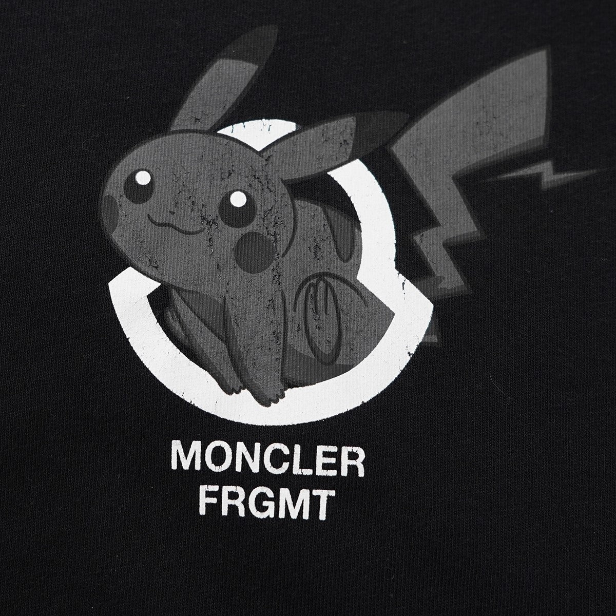 FRAGMENT HIROSHI FUJIWARA×MONCLER(フラグメント 藤原ヒロシ×モンクレール) THUNDERBOLT PROJECT  pokemon ポケモン ピカチュウ ロンT 長袖Tシャツ