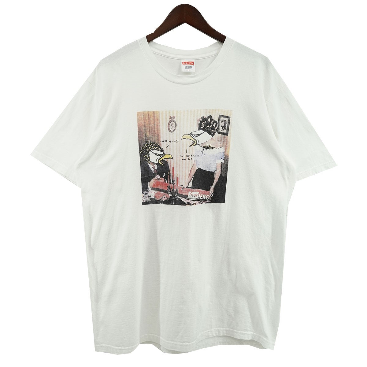 Supreme×Supreme ANTI HERO 22SS ANTIHERO Curbs Tee ロゴ カーブス Tシャツ ホワイト サイズ  L｜【公式】カインドオルオンライン ブランド古着・中古通販【kindal】