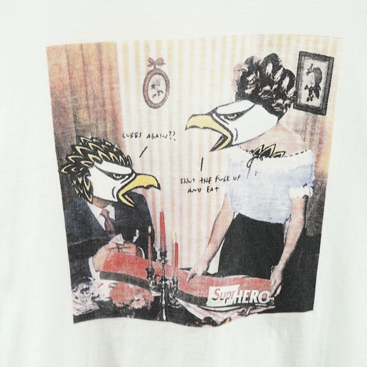 Supreme×Supreme ANTI HERO 22SS ANTIHERO Curbs Tee ロゴ カーブス Tシャツ ホワイト サイズ  L｜【公式】カインドオルオンライン ブランド古着・中古通販【kindal】