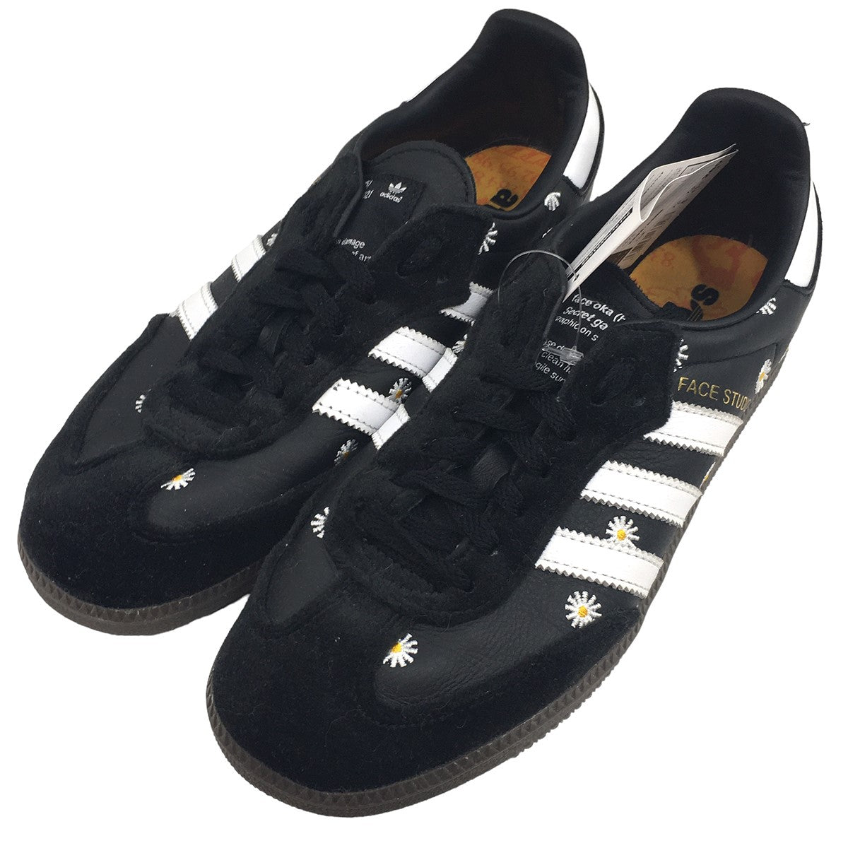 adidas×atmos×FACE 22AW adidas Samba Core Black／Footwear サンバ スニーカー H03848  ブラック サイズ 26CM｜【公式】カインドオルオンライン ブランド古着・中古通販【kindal】