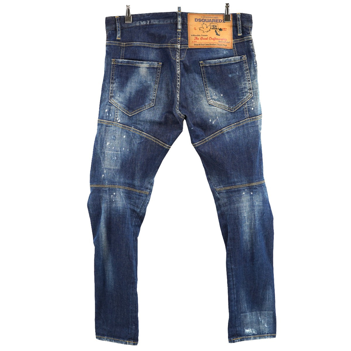 DSQUARED2(ディースクエアード) 22SS Dark Ripped Blue Wash Tidy Biker Jeans デニム  S74LB1043 定価99000円 22SS ブルー サイズ 46｜【公式】カインドオルオンライン ブランド古着・中古通販【kindal】