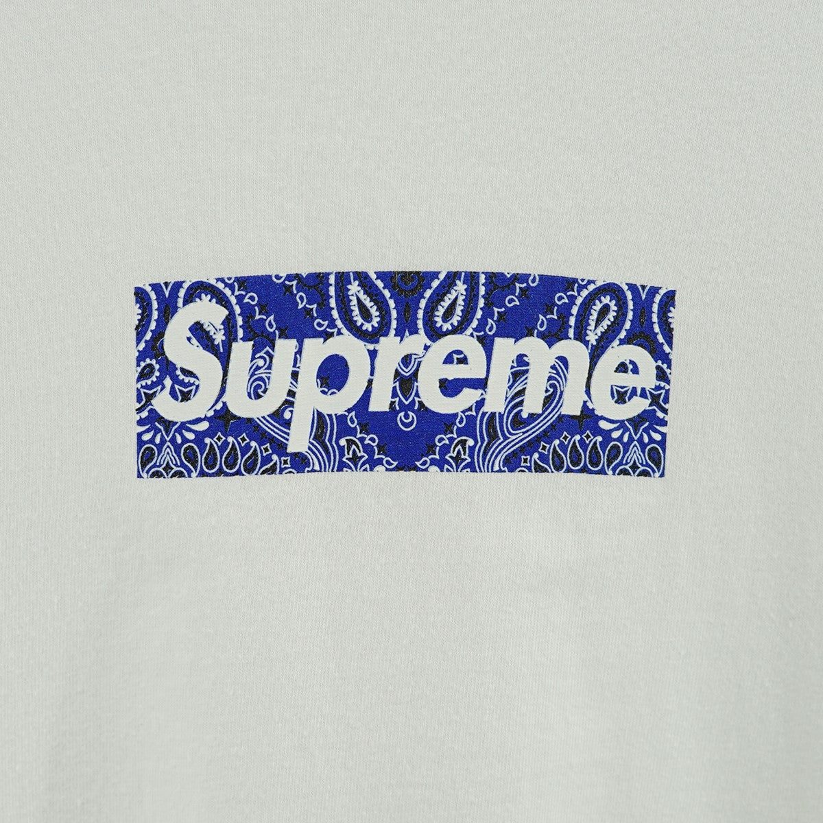 Supreme(シュプリーム) 19AW Bandana Box Logo Tee バンダナボックス ロゴ Tシャツ ホワイト サイズ  L｜【公式】カインドオルオンライン ブランド古着・中古通販【kindal】