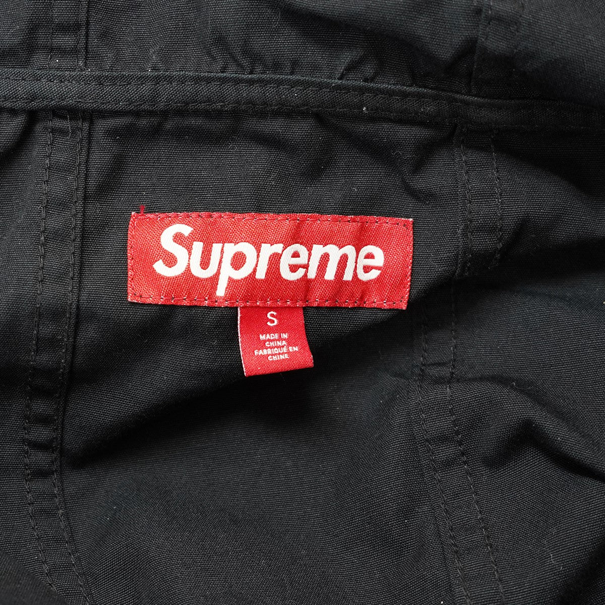 Supreme(シュプリーム) 24SS Cotton Utility Anorak ロゴ アノラック ジャケット ブラック サイズ  S｜【公式】カインドオルオンライン ブランド古着・中古通販【kindal】