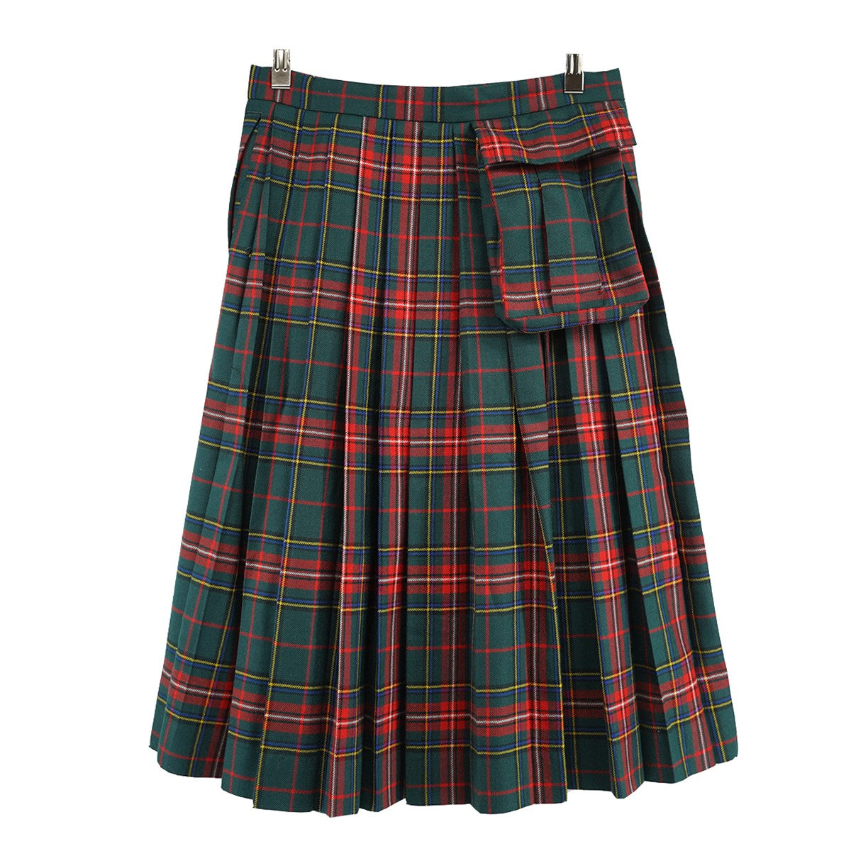 UNDERCOVER(アンダーカバー) 22AW PLEAT SKIRT チェック プリーツスカート