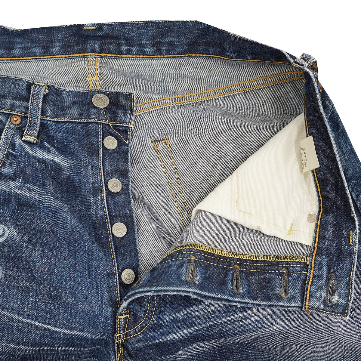 LEVI’S VINTAGE CLOTHING 古着・中古 501 XX ビッグE ダブルエックス プリント 復刻デニムパンツ