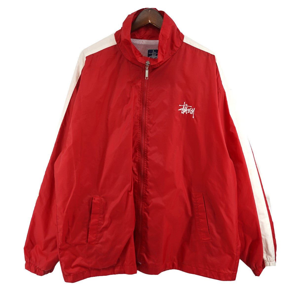 STUSSY SPORT 90s OLD STUSSY Vintage ヴィンテージ 紺タグ ロゴ トラックジャケット 古着・中古-1枚目のアイテム画像