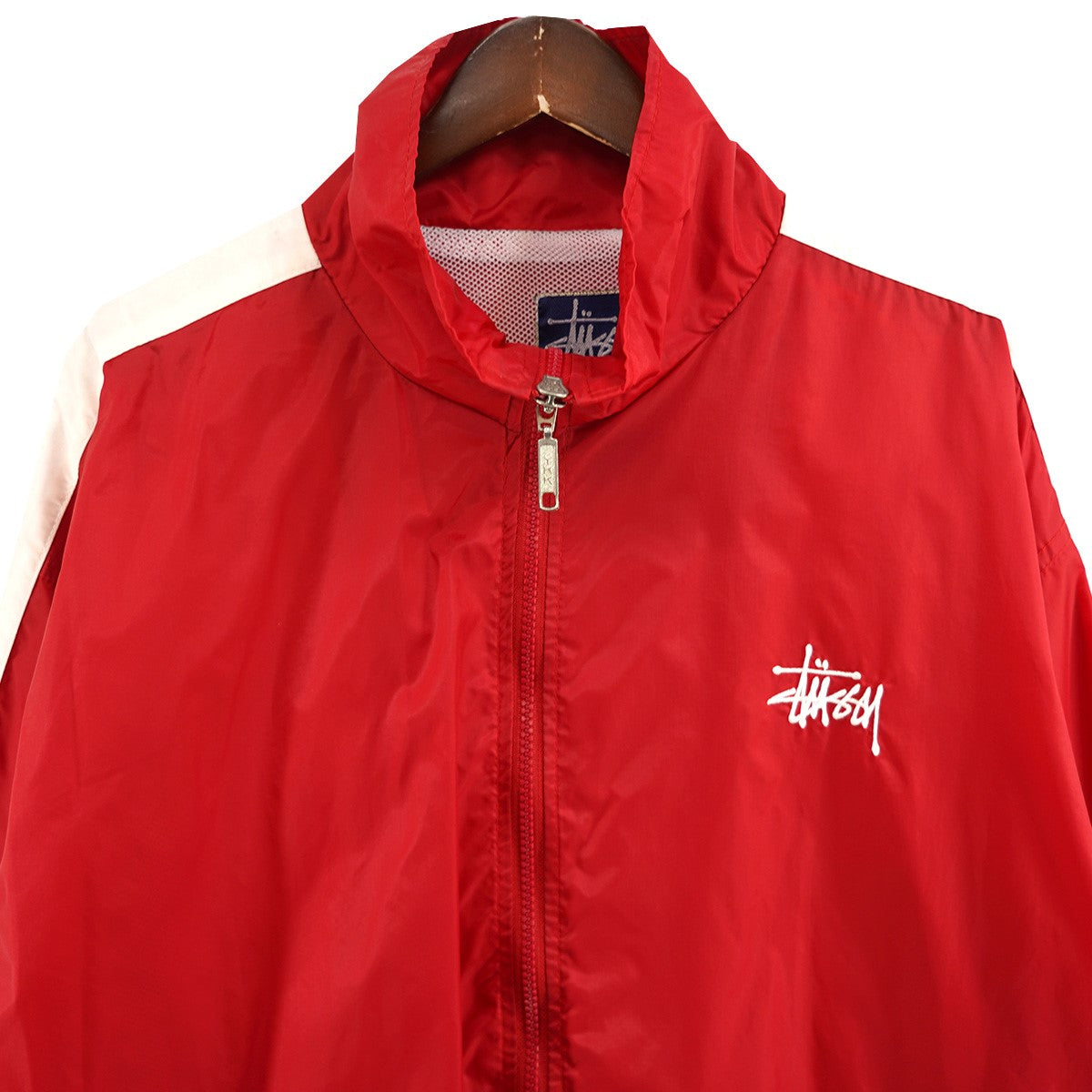 STUSSY SPORT 90s OLD STUSSY Vintage ヴィンテージ 紺タグ ロゴ トラックジャケット 古着・中古-3枚目のアイテム画像