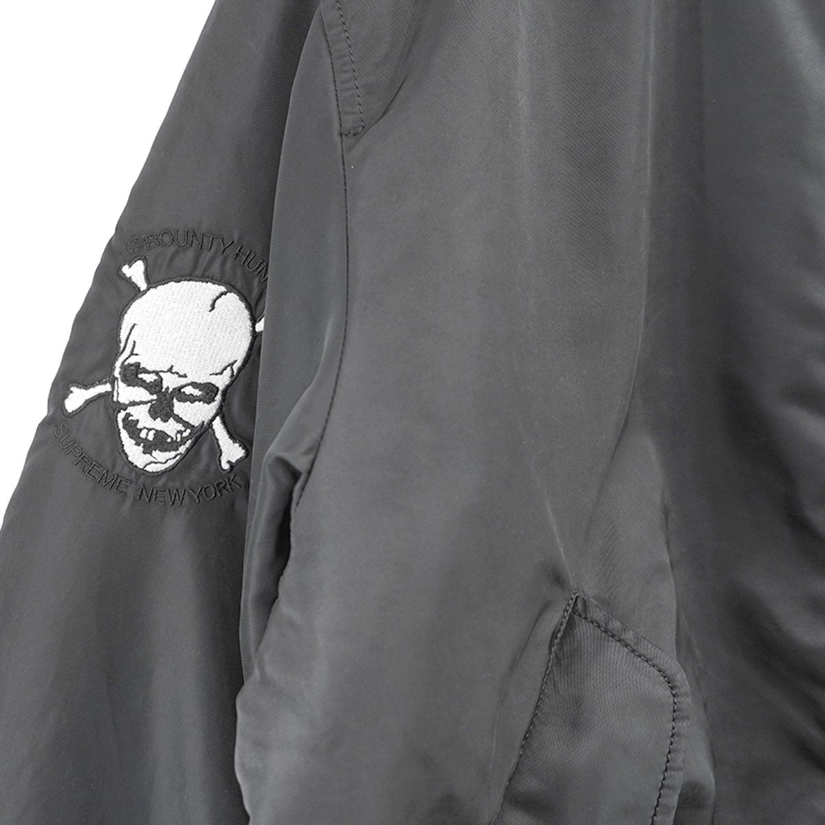 23AW Bounty Hunter Ma-1 Jacket ロゴ ボンバージャケット