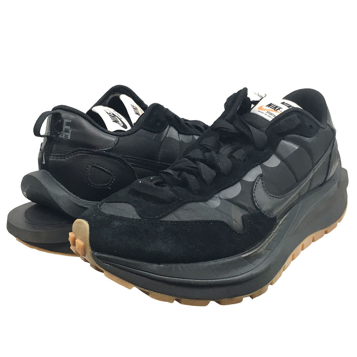 sacai×NIKE 22SS VaporWaffle Black Gum ヴェイパーワッフル スニーカー DD1875-001 ブラックガム サイズ  28CM｜【公式】カインドオルオンライン ブランド古着・中古通販【kindal】