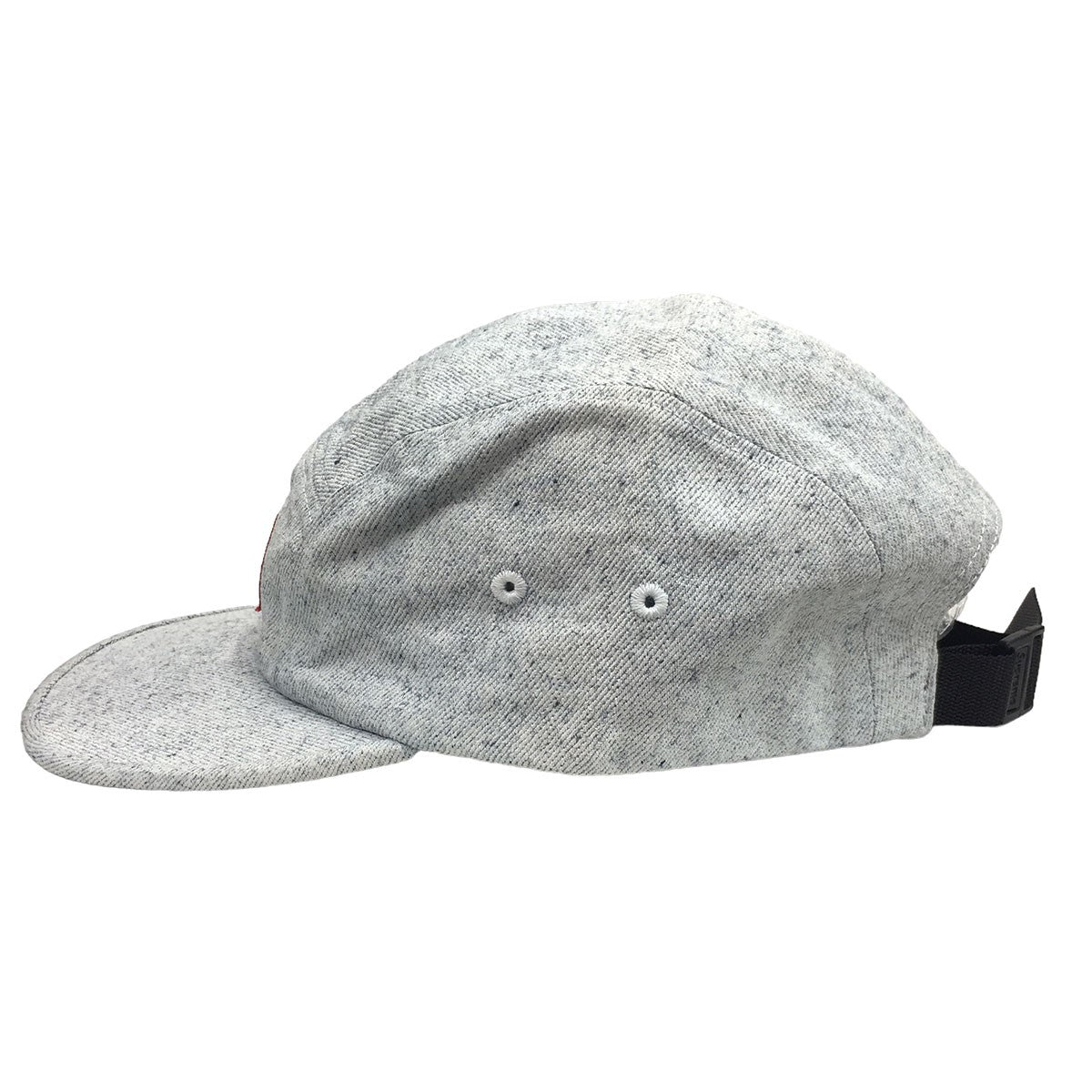 Supreme(シュプリーム) 24SS Coated Denim Camp Cap ロゴ コーティング 加工 デニム キャップ ブランド表記  ホワイト 実物ブルーグレー調｜【公式】カインドオルオンライン ブランド古着・中古通販【kindal】