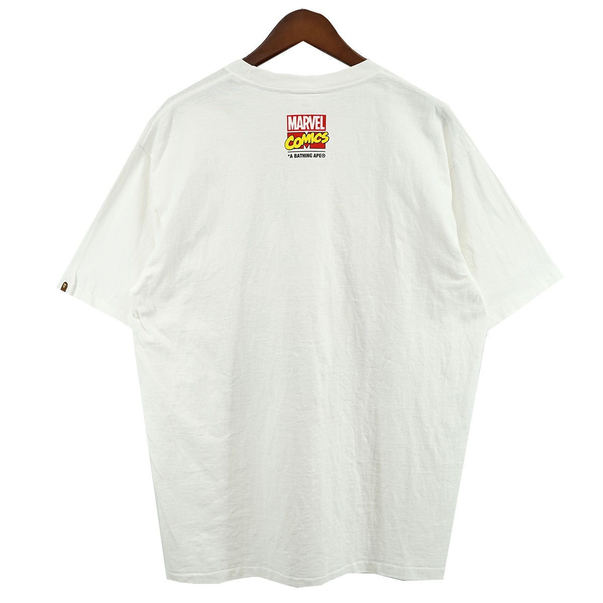 A BATHING APE(アベイシングエイプ) BAPE MARVEL CAMO IRON MAN TEE マーベル Tシャツ ホワイト サイズ  XL｜【公式】カインドオルオンライン ブランド古着・中古通販【kindal】