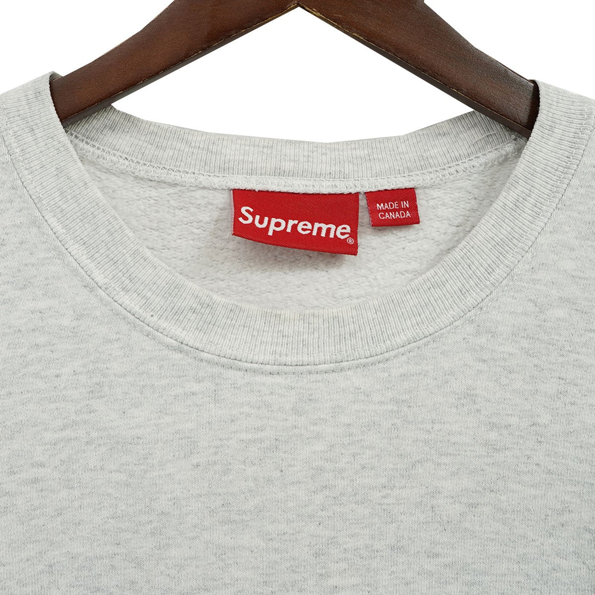 Supreme(シュプリーム) Small Box Crewneck スモールボックスロゴ クルーネック スウェット グレー サイズ  S｜【公式】カインドオルオンライン ブランド古着・中古通販【kindal】