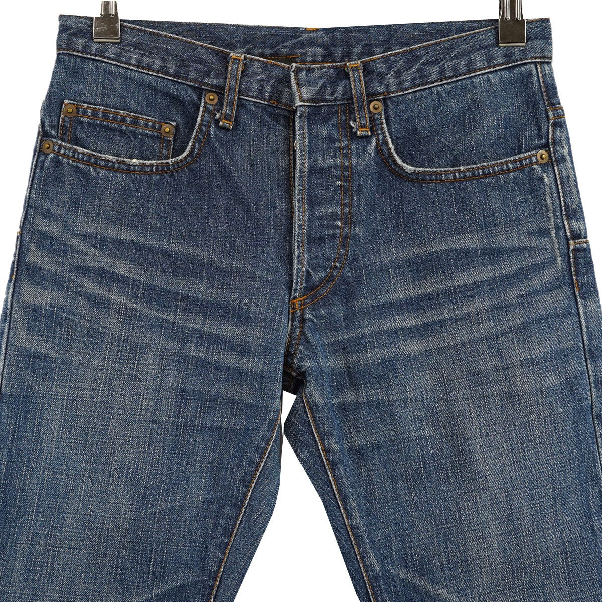 Dior Homme×HEDI SLIMANE 古着・中古 06AW エディ期 爪痕加工デニムパンツ スーパースキニー