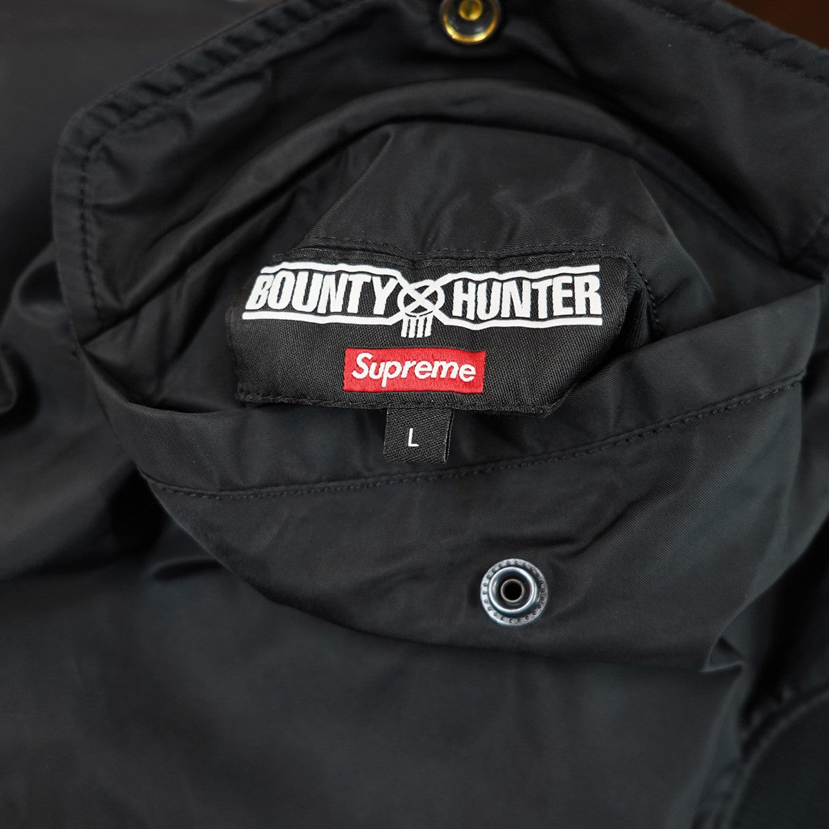 23AW Bounty Hunter Ma-1 Jacket ロゴ バッジ エムエーワン